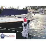 Portacime per drizze e scotte Strap Navishell blu