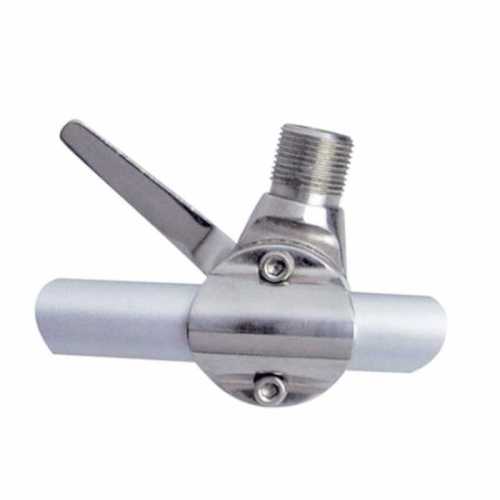 Base antenna a morsetto in in acciaio inox