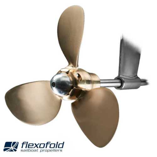 Elica abbattibile tripala Flexofold per asse