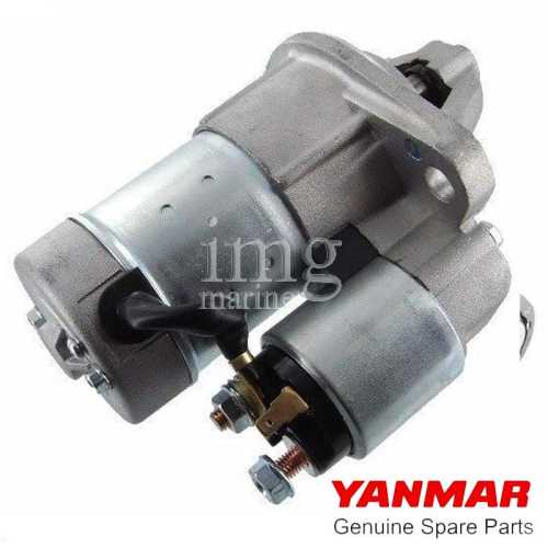 Motorino avviamento Yanmar 3/4JH lato b