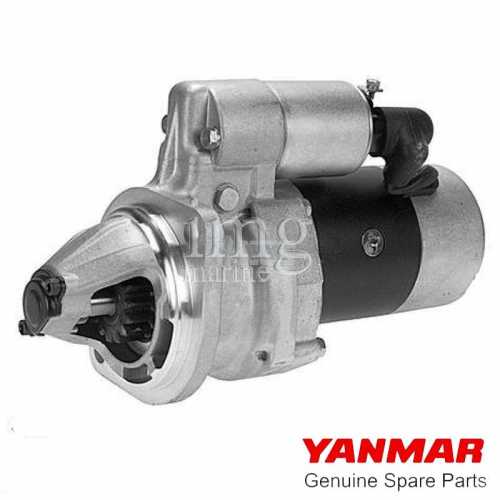 Motorino avviamento Yanmar 4LH