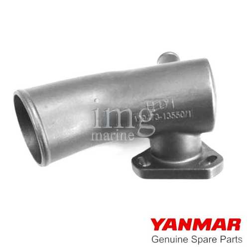 Scarico a gomito Yanmar 4JH2DTE