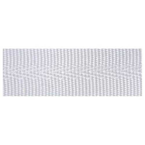 Bordo in Acrilico da 23 mm per la finitura di teli e tendalini - Bianco