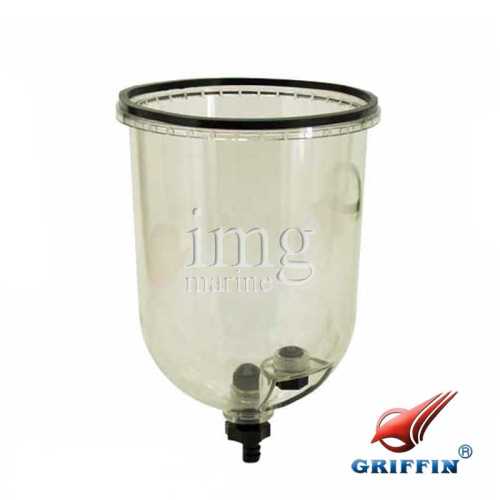 Coppa trasparente prefiltro Griffin GTB341S4 e GTB681S4