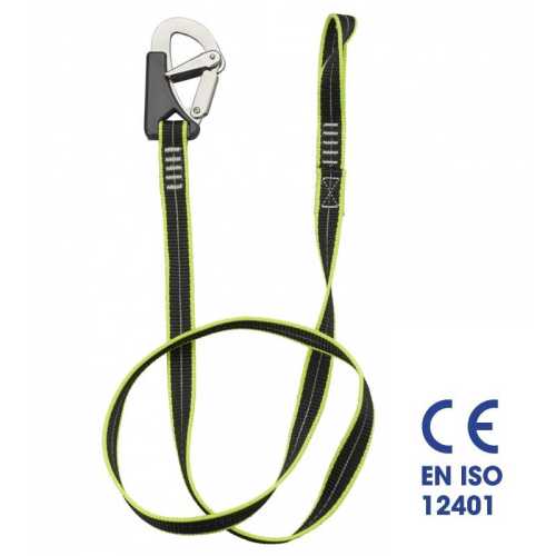 Cinghia sicurezza cordone ombelicale 1 moschettone Plastimo EN ISO 12401