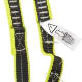 Cinghia sicurezza elastica 2 moschettoni cordone ombelicale Plastimo EN ISO 12401
