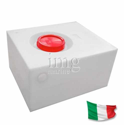 Serbatoio acqua potabile rettangolare fori ciechi