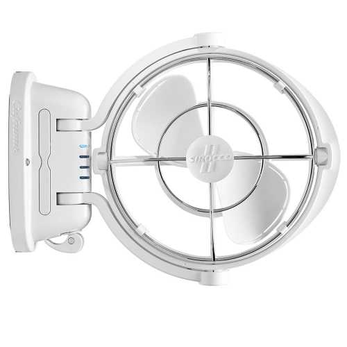 Ventilatore Sirocco II Bianco 12V/24V Caframo