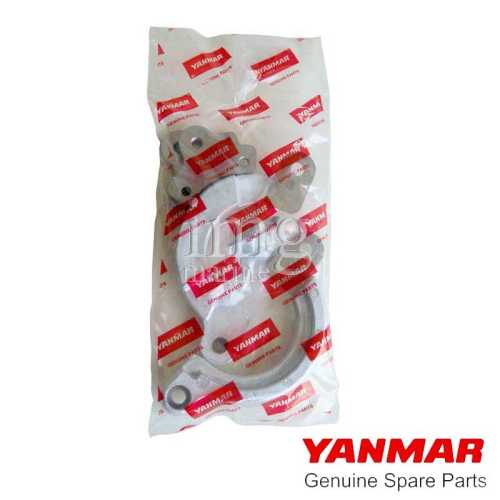 Anodo a collare a 2 sezione con placche adattatrici Sail Drive SD20/30/40/50/60 Yanmar