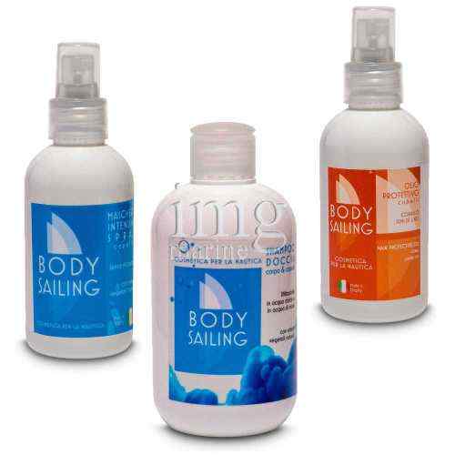 Kit estate Body Sailing 1 Shampoo doccia + Maschera + Olio per capelli