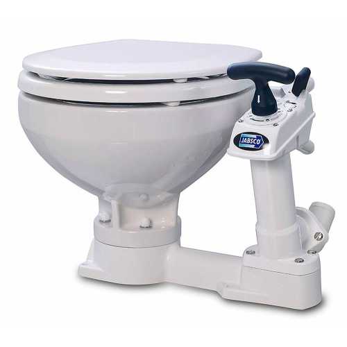 WC Toilet marino manuale Compact Twist & Lock 2018 JABSCO