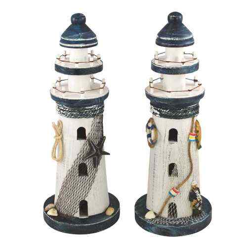 Coppia difari decoratovi in legno dipinti a mano