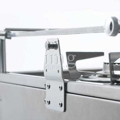 Cucina a gas 2 fuochi con forno SUNLIGHT