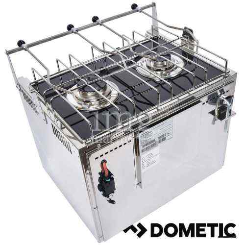 Cucina a gas 2 fuochi con forno SUNLIGHT