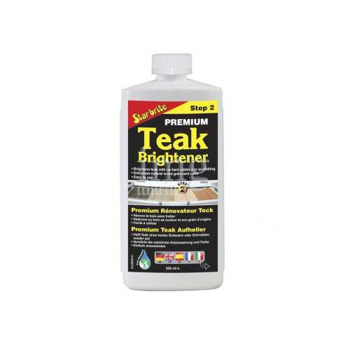 Brillantante Teak Brightener fase 2 Star Brite confezione 0,5 litri