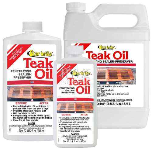 Olio impregnate Teak Oil fase 3 Star Brite