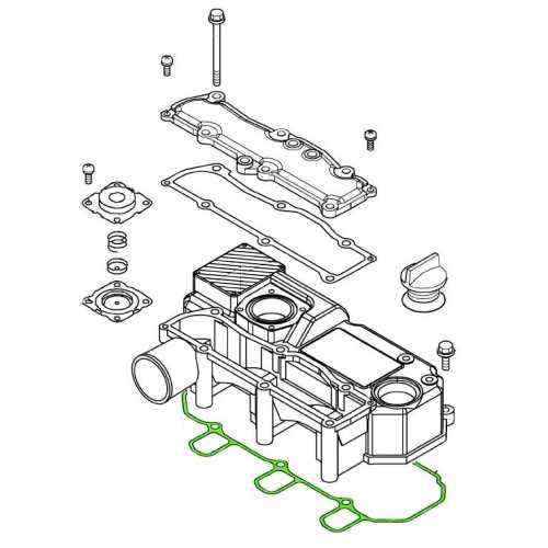 Guarnizione coperchio 3YM20 Yanmar
