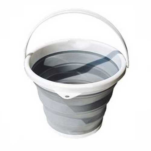 Secchio pieghevole in silicone