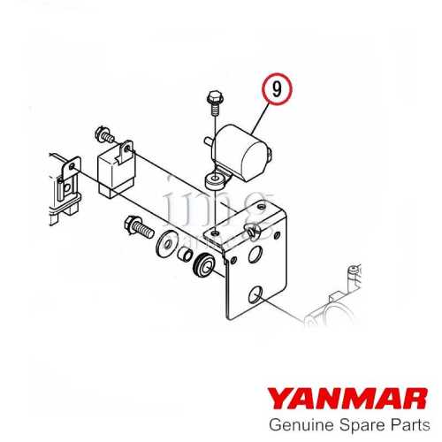 Relé starter disegno YM/JH4 Yanmar disegno