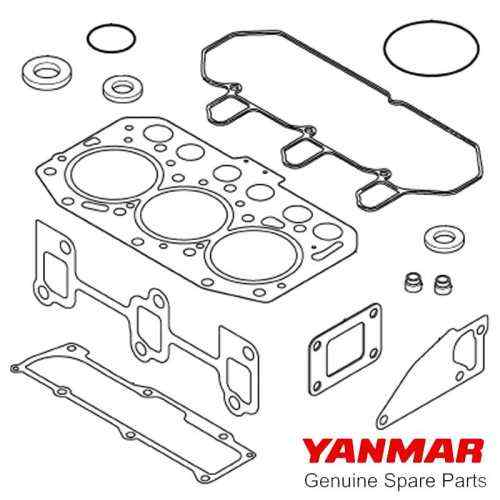 Guarnizioni motore serie 3YM20 Yanmar