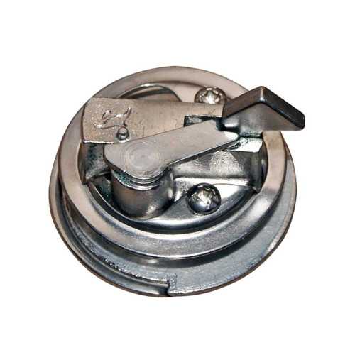 Chiusura mini tonda in acciaio inox Aisi 316 con o senza chiave