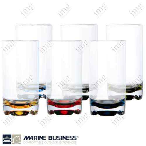 Bicchieri infrangibili da Bibita Colors Marine Business BPA Free