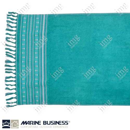 Telo mare in spugna di cotone Anchor Acqua Linea Santorini di Marine Business