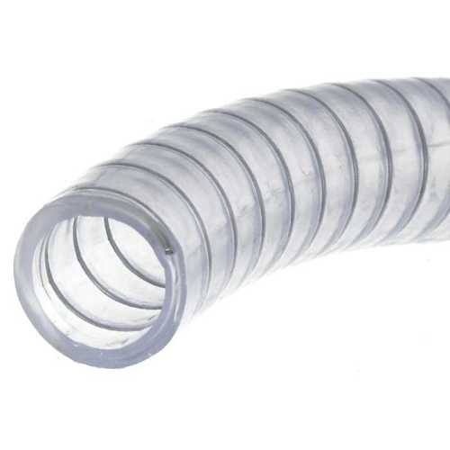 Tubo PVC atossico con spirale acciaio