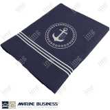 Lenzuolo Singolo Santorini Navy con Federa - Marine Business