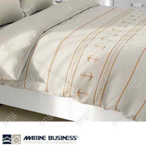 Piumino Matrimoniale Leggero Serie Santorini Ecrù - Marine Business