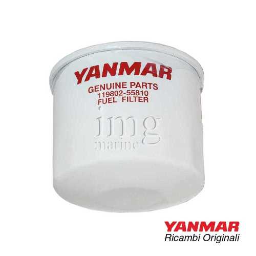 Filtro gasolio 119802-55810 Yanmar motori JH4AE - 4JH5E