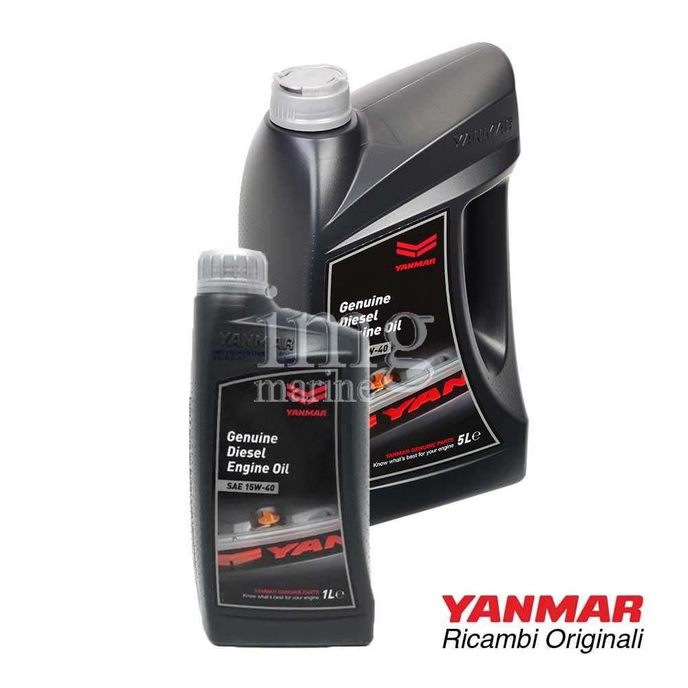 Olio motore Diesel Premium SAE 15W40 Yanmar Confezione da 1 Lt