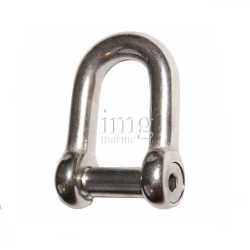 Grillo inox dritto con perno incassato