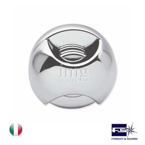 Nottolino Round48 in ottone cromato