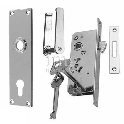 Serratura incasso 140x15 porte scorrevoli