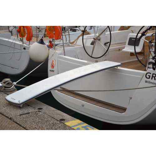 Passerella pieghevole Compo White Polymer 280 cm