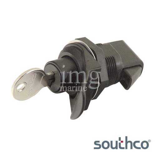 Serratura a pulsante Southco in resina rinforzata