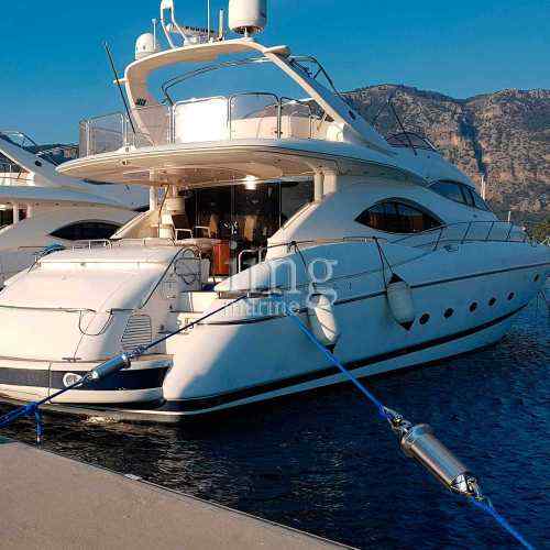 Ammortizzatore di ormeggio Seadamp Steel esempio