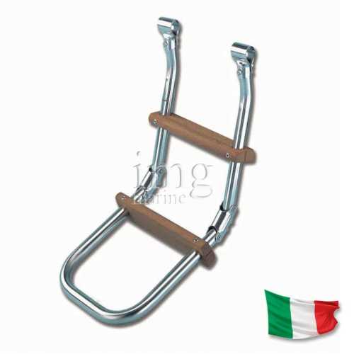 Scaletta inox pieghevole per plancetta T2/3