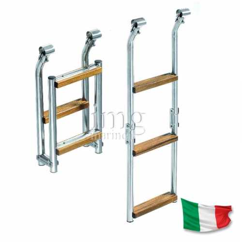 Scaletta inox pieghevole 3G per plancetta T2/3