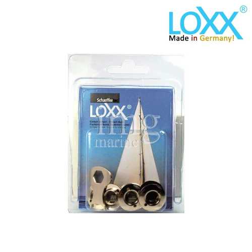 Bottoni Loxx Tenax Blister - 10 Rondelle Alte