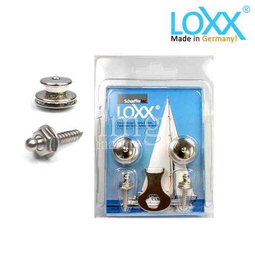 Blister 2 Bottoni Loxx Tenax con viti autofilettanti 16 mm