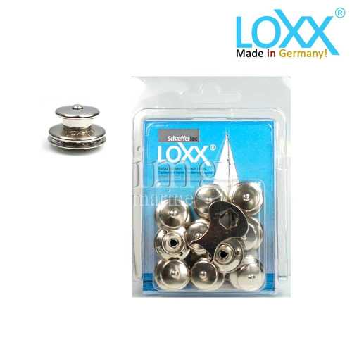 Bottoni Loxx Tenax Blister 10 Teste bottoni