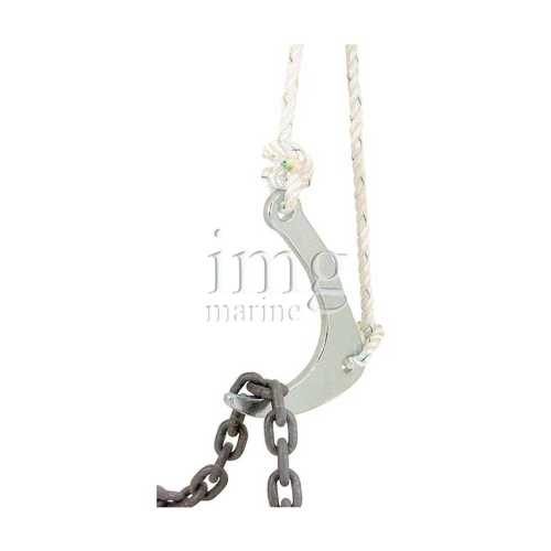 Gancio salva ancora Hook per il recupero dell'ancora incagliata