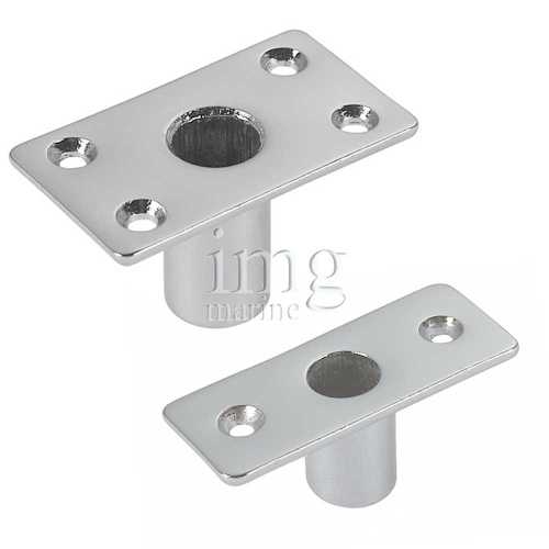 Boccola per scalmiera in ottone cromato