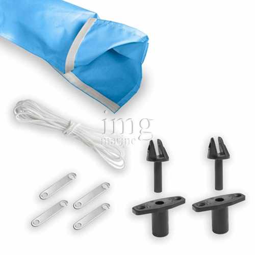 Tendalino capottina parasole Sport 3 archi - accessori inclusi