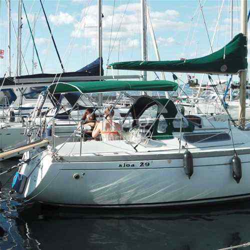 Tendalino capottina parasole Sport 3 archi - esempio 1