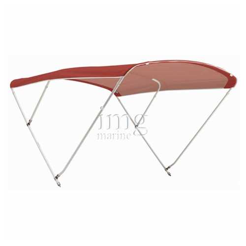 Tendalino capottina Chic 3 archi Tessuto Rosso