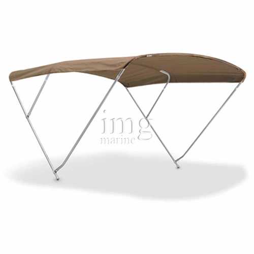 Tendalino capottina Royal 3 archi Tessuto Beige Sunbrella Plus