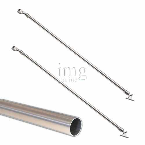 Bracci di rinforzo inox Ø25 terminali inox